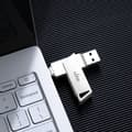 Pikkukuva 2 / 3: USB-muistitikku 128 Gt USB C kaksoisliittimillä, Type C 3.1 ja USB