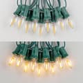 Miniatyrbild 1 av 4: 10M Foldable Flaming String Lights, Vintage String Lights with Flaming Flames, with 15 E12 Flame Bulbs, 1W
