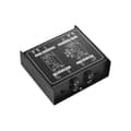 Miniatyrbild 3 av 5: Guitar DI Box – DI-2 Dual Channel – Impedance & Isolation – Studio Stage – Black 9.6 cm