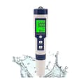 Pool Salt Tester, Digital Salinitetsmåler, Høj Nøjagtighed 5 I 1 Salinitetstester til Saltvand, IP67 W