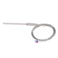 Miniatyrbilde 4 av 5: K-type termoelement temperaturføler termisk sonde rustfritt stål 0~600℃ WRNT‑187 vanlig type 2 meter