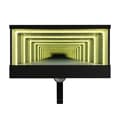 Infinitys LED Garage Key Holder Wall Mount LED Model Car Display Box Car Key Holder Organizer With LED Light Black