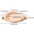 Miniatyrbild 3 av 4: 360-degree Rotating Corner Shelf for Bathroom and Kitchen Storage, Wall-mounted Organizer
