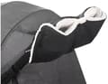 Winter Stroller Gloves - Waterproof Windproof Hand Warmer Fleece - Universal Fit 46x23cm for Stroller - Black