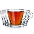 Miniatyrbillede 1 af 5: Sæt med 6 glas med håndtag - Perfekt til kaffe/te