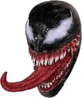 Venom Mask Latexmask Cosplay Lång Tunga Cosplay Julfilm