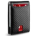 Slim Wallet for Men with Money Clip, RFID Protected, Bi-fold Card Holder