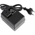 220V till 110V transformator, 200W, med europeisk kontakt, för reducerad spänning.