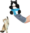 Cat Toy Wrestling Glove – Interactive Hand Puppet with Durable Protective Sleeve and Catnip - Play & Enrichment