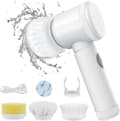 Electric Rotary Scrubber, Rechargeable Cleaning Tool, Grout Brush, ZQKLA[qb]