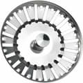Miniatyrbillede 1 af 5: Køkkenafløbsfilter i rustfrit stål, kurvefilter i rustfrit stål, vaskefilter til køkkenafløb (diameter: 84 mm)