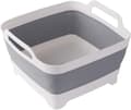Space-saving foldable sink - multifunctional sink for dishes, fruits and vegetables - 8.5 L with drain hole