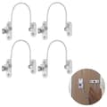 Miniatyrbild 4 av 5: Window Restrictor, Child Safety Cable Lock for Windows and Doors, Easy Installation for Home Security, White, 4-Pack White White