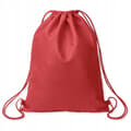 Backpack for school, preschool, travel, shoes and clothes, red