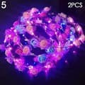 st Luminous LED Garland Halloween Tiara Flower 5 5 5 5 5 5 5