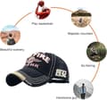 Pikkukuva 4 / 5: Vintage Baseball-lippis Män Spark-kirjaimilla Snapback Hip Hop Flat