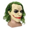 The Dark Knight Batman Joker Latex Maske Hodeplagg COS