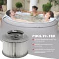 Miniatyrbild 5 av 5: Kompatibel med MSPA Uppblåsbara Pooler, INF Poolfilter FD2089, 4-Pack[JUN]