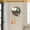 Miniatyrbild 2 av 5: Storage Rack - Key Storage Rack - Wall Mounted Storage Rack - Decorative Wall Shelf