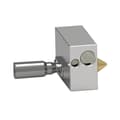 Hotend Ekstruder Kit 0,4 mm Messingdyse Skrivehoved Varmeblokdele Kompatible med Zortrax M200 3D-printer -Sy