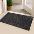 Dørmåtte Absorberende Blød Mikrofiber Maskinvaskbar Skridsikker til Køkken Badeværelse Soveværelse Entré Grå 40x60 cm