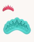 Miniatyrbilde 1 av 3: Tiara Prinsesse Silikonform | Krone Prinsesse multifärg multicolor