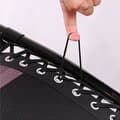 Miniatyrbillede 4 af 5: Elastiske bånd til foldestole - Kompatible med forskellige mærker (Sort, 2 lange & 2 korte)[JUN]