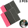 2-pack hopfällbar sittdyna sittunderlag termisk dyna vattentät isolerad dynamatta för utomhuscamping picknick