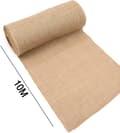 Miniatyrbild 3 av 5: 10Mx30cm Jute Table Runner, Jute Table Runner, Vintage Wedding Runner