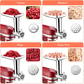 Miniatyrbild 4 av 5: Köttkvarnstillbehör Korvhornstillbehör för KitchenAid Köksassistent Helt i metall Köttkvarn för mat-FY-