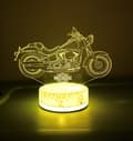 Miniatyrbild 4 av 5: 3D LED Night Light Compatible with Harley Davidson Motorcycle 7 Colors[JUN]