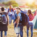 Miniatyrbild 3 av 5: Fällbar vattenbehållare, set om 4, oval, handtag, med kran, 15L, camping dricksvatten