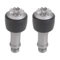 2 st Fjärrkontroll Tumspak Joystick Handtag Passar DJI Mavic Air 2 (Svart)-FX-