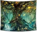 3D Wall Hanging Floral Pattern Wallpaper Home Decor
