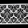 Miniatyrbillede 2 af 3: Damask Skabelon Kage Bryllupskage Dekoration Stencil multifärg multicolor