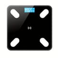 Electronic Personal Scale - Multifunctional with Temperature Gauge - Max 180 kg - Rechargeable - 4 High-Precision Sensors