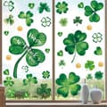 Miniatyrbilde 2 av 5: Dekorative klistremerker til St. Patrick's Day, vindusdekorasjoner til St. Patrick's Day