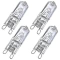 Set med 4 G9-lampor för halogenugn G9 ugn 25W lampa-yvan
