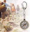 Miniatyrbild 4 av 5: 2-pack Kompass Nyckelring, Vintage Utomhus Camping Vandring Navigation