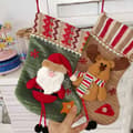 Miniatyrbillede 4 af 5: 3 stk. juleprodukter julesokker gavepose jul [PL]