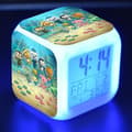 Octonauts Alarm Clock Captain Bucks Expedition Colorful LED Glowing Mood Square Alarm Clock Style E