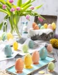 Miniatyrbilde 3 av 3: Sjokoladeform Pralinform Stort Egg 250g Påskeegg - Decora Transparent transparent