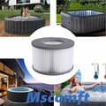 Miniatyrbillede 4 af 5: 6 filterpatroner til oppustelige Mspa boblebade, 106 cm - Kompatible med Mspa Bubble Spas[JUN]