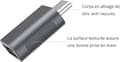 Miniatyrbillede 5 af 5: USB C til USB-adapter (2-pak), USB-C til USB 3.0-adapter, USB Type