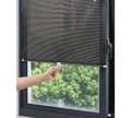 Suction cup roller blind window curtain sun protection blackout roller and sun protection no drilling required 58x125cm
