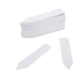 Plant markers garden labels 100 pieces white 10x2 cm