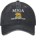 Make Iran Great Again Cap Old Iranian Persian Flag Lion and Sun Cap Hat for Men Women Black