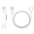 Miniatyrbilde 1 av 4: Ipad Pro Apple Pencil Ladekabel Adapter USB Lader Forlengelsespen - 1m