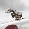 Miniatyrbillede 3 af 8: Arg Sur Gummiand Hættepynt Motorhjelm Bil Rolig Kofangerpynt silvery