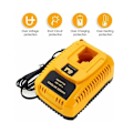 Miniatyrbillede 4 af 5: DC9310 Erstatningslader til Dewalt Ni-Cd & Ni-Mh Batteri 7.2v-18v Dc9096 Dc9098 Dc9099 Dc9091 Dc9071 De9057 Dw9096